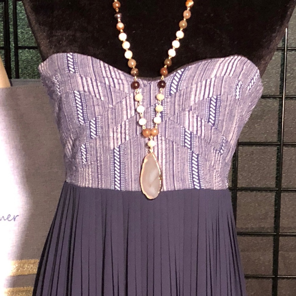 Pleated Summer Maxi